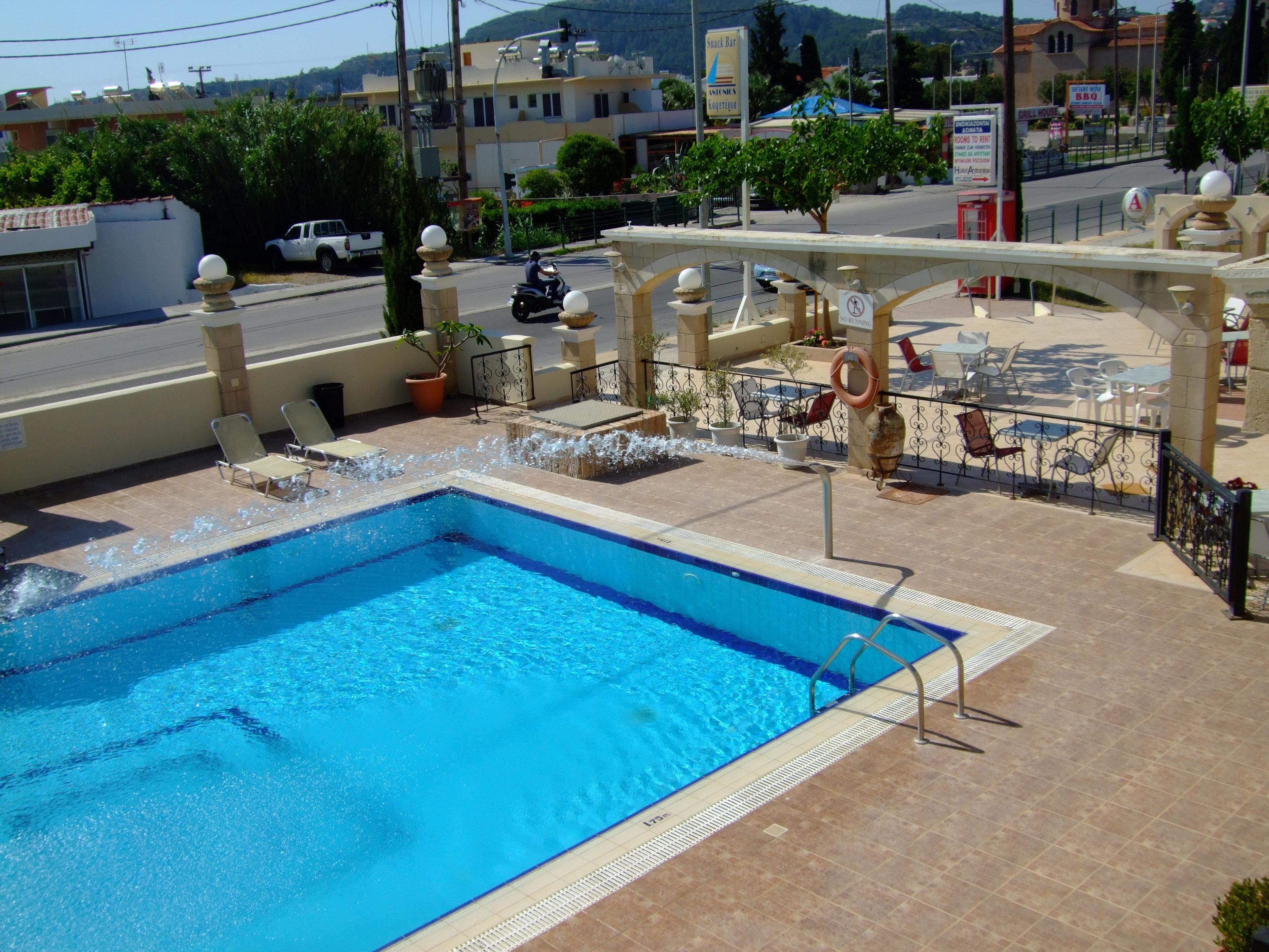 Antonios Hotel Faliraki Exterior foto