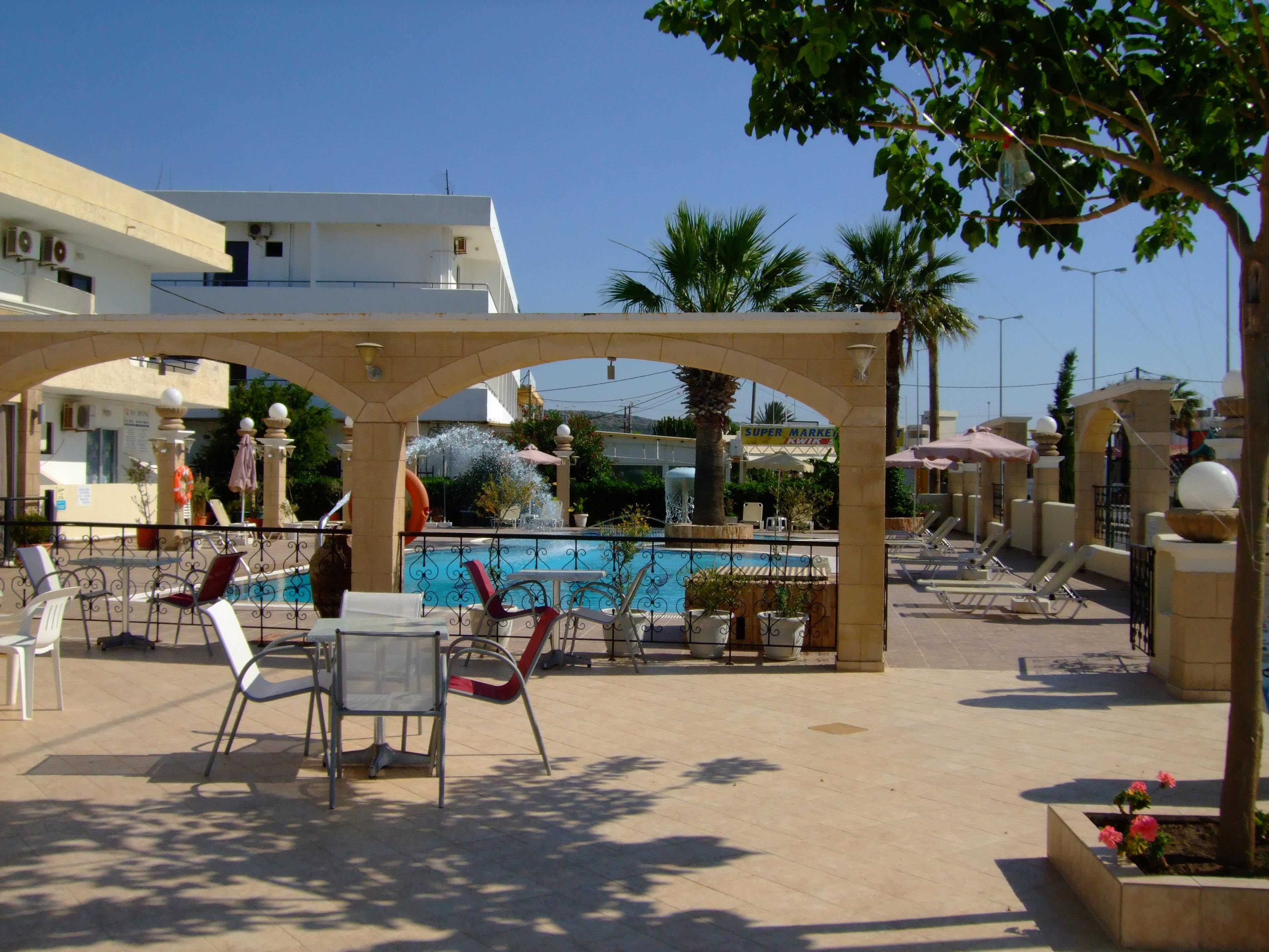 Antonios Hotel Faliraki Exterior foto